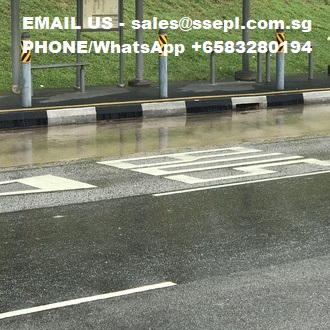 LTA bus stop bollard - Singapore Specialized Engineering Pte ltd